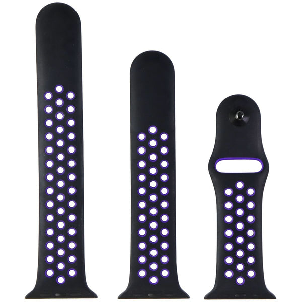 Apple 44mm Nike 3-Piece Band for Apple Watch 42/44/45mm - Black/Hyper Grape - Apple - Simple Cell Shop, Free shipping from Maryland!