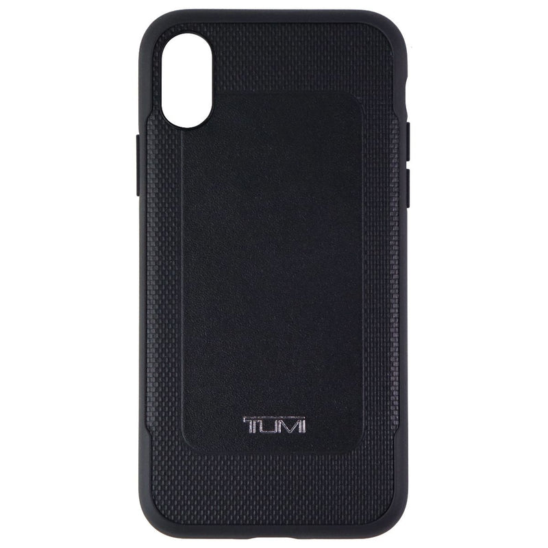 TUMI Leather Co-Mold Hardshell Case for Apple iPhone Xs and iPhone X - Black - Tumi - Simple Cell Shop, Free shipping from Maryland!
