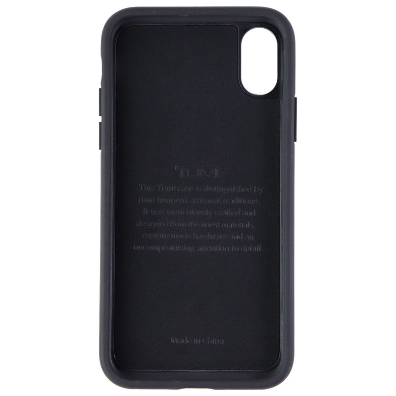 TUMI Leather Co-Mold Hardshell Case for Apple iPhone Xs and iPhone X - Black - Tumi - Simple Cell Shop, Free shipping from Maryland!