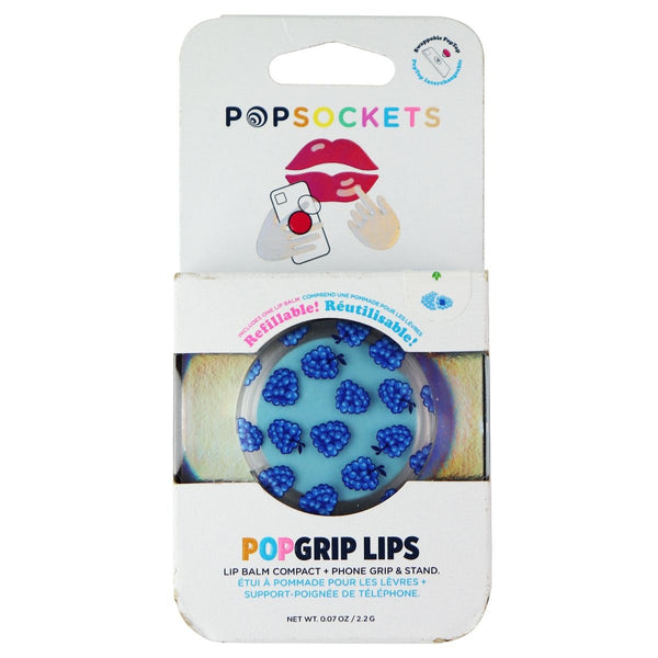 PopSockets PopGrip Lips Swappable Grip + Burts Bees Lip Balm - Blue Radberry - PopSockets - Simple Cell Shop, Free shipping from Maryland!