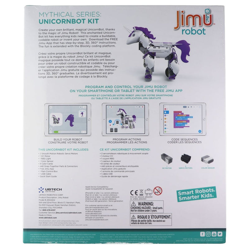 UBTECH Jimu Robot Mythical Series: UnicornBot Kit - Ages 8+ (JRA0202) - UBTECH - Simple Cell Shop, Free shipping from Maryland!