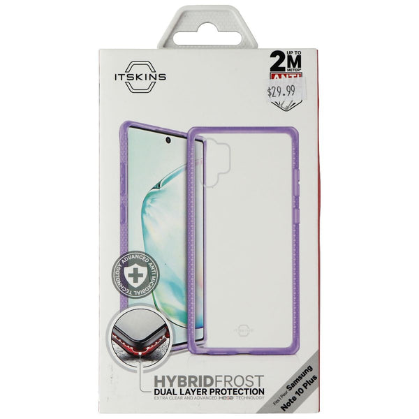 ITSKINS Hybrid Frost Dual Layer Case for Samsung Galaxy (Note10+) - Purple/Clear - ITSKINS - Simple Cell Shop, Free shipping from Maryland!