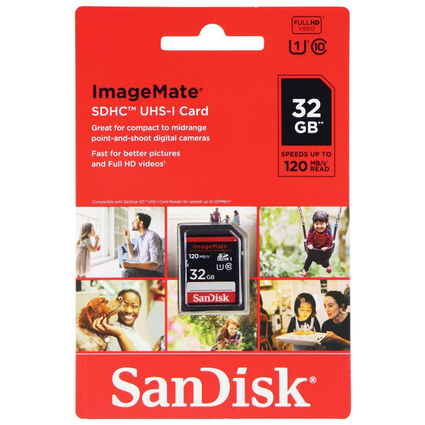 SanDisk ImageMate SDHC UHS-1 Card (32GB) Memory Card 120MB/s - SanDisk - Simple Cell Shop, Free shipping from Maryland!