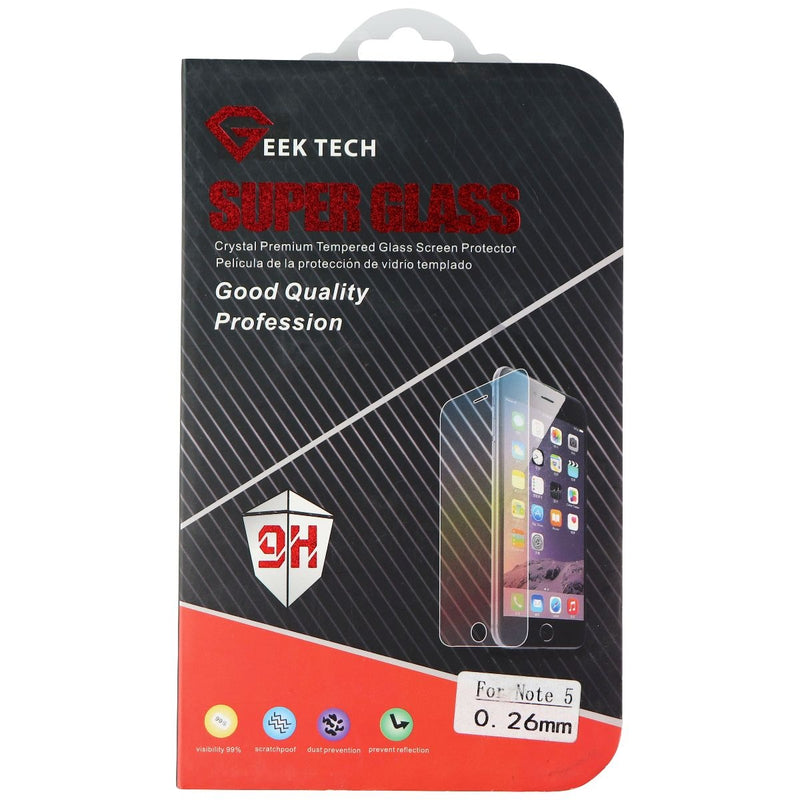 GEEK Tech Super Glass Screen Protector for Samsung Galaxy Note5 - Geek Tech - Simple Cell Shop, Free shipping from Maryland!