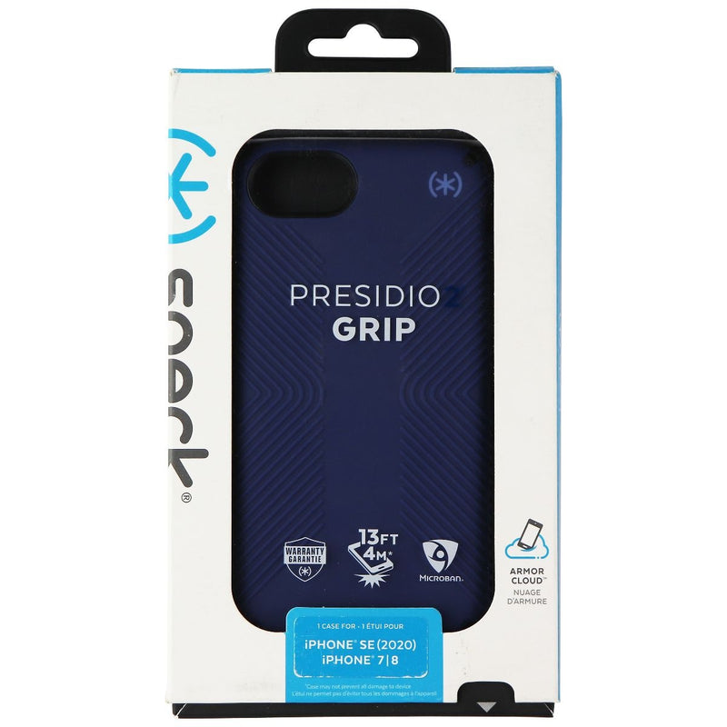 Speck Presidio2 Grip Case for iPhone SE (3rd/2nd Gen)/8/7 - Coastal Blue/Black - Speck - Simple Cell Shop, Free shipping from Maryland!