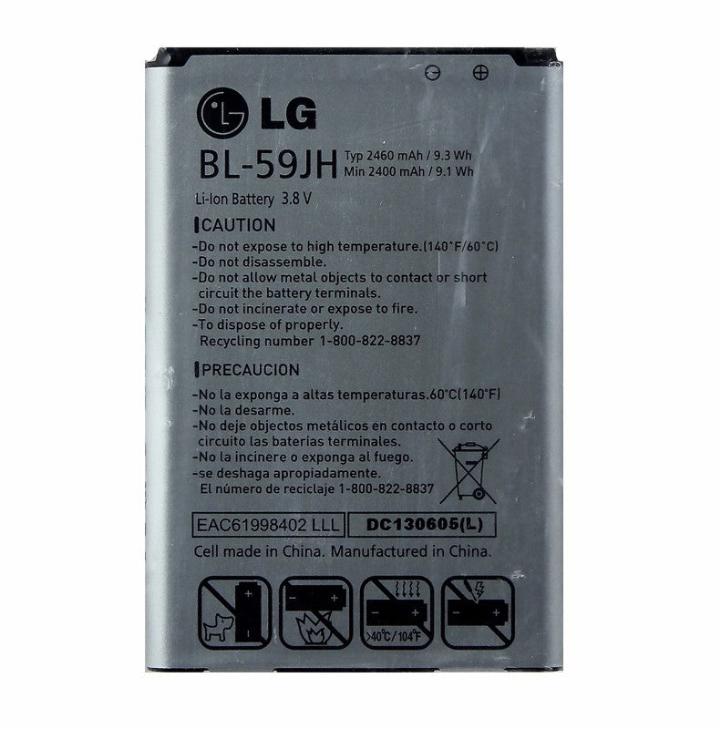 LG Rechargeable (2,460mAh) OEM Battery (BL-59JH) for Optimus F3Q D520 - LG - Simple Cell Shop, Free shipping from Maryland!