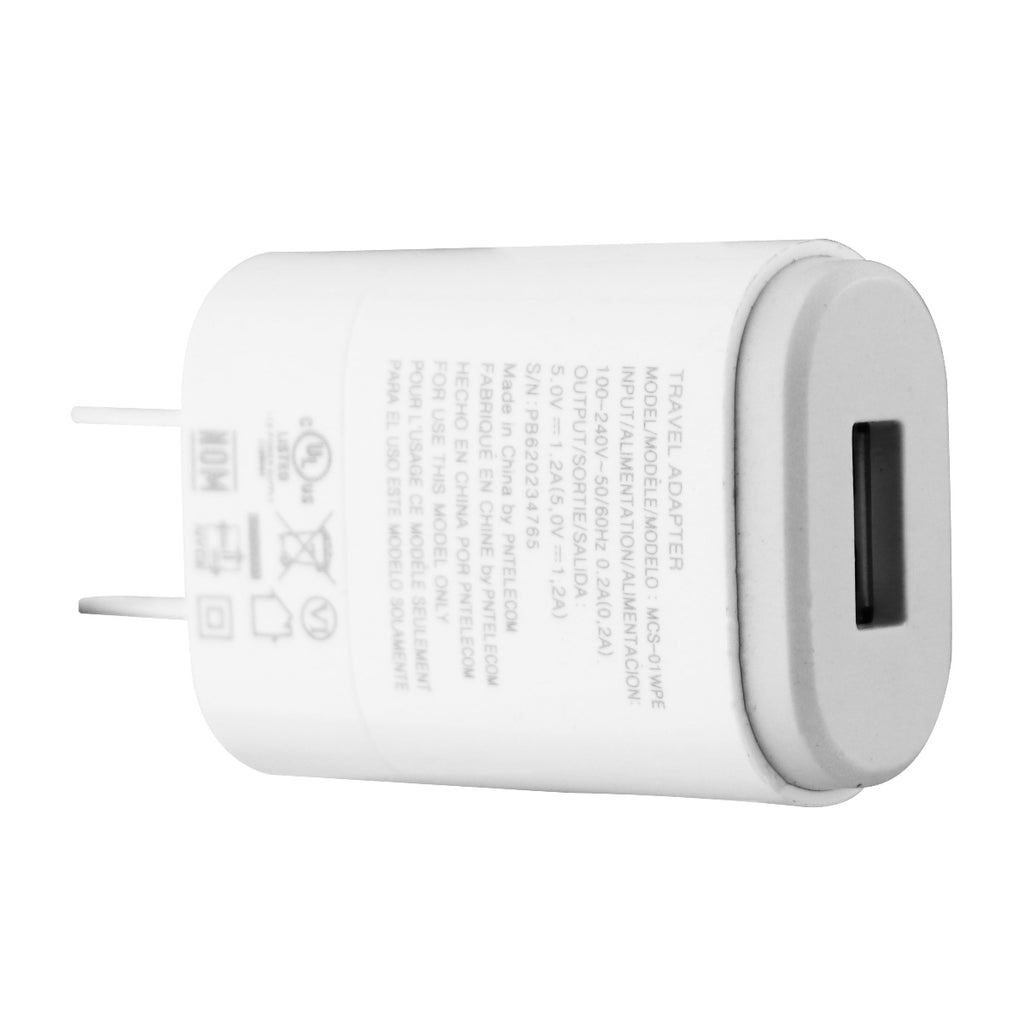 LG (MCS - 01WD/01WT/01WR) Wall Charger & Cable for Micro USB Devices