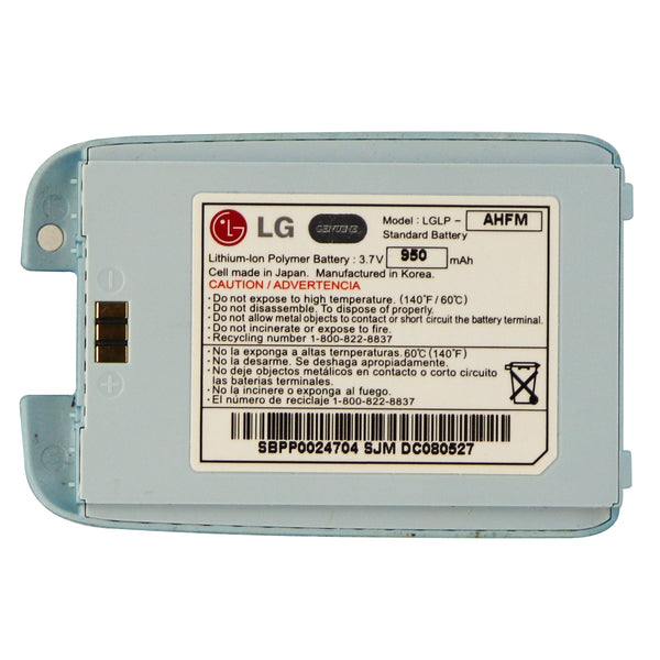LG Battery LGLP-AHFM (950mAh) 3.7V for LG Rumor Scoop AX260 UX260 - Light Blue - LG - Simple Cell Shop, Free shipping from Maryland!