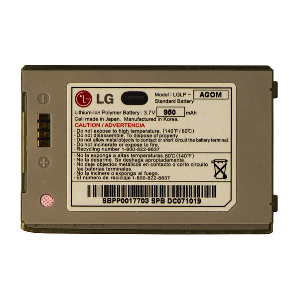 OEM 950 mAh Replacement Battery (LGLP-AGOM-GRN) for LG enV - LG - Simple Cell Shop, Free shipping from Maryland!