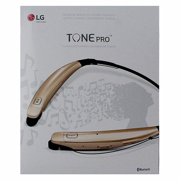 LG Tone Pro 770 Series Bluetooth Wireless Stereo Headset Neckband - Gold - LG - Simple Cell Shop, Free shipping from Maryland!