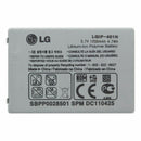 LG Rechargeable (1,250mAh) OEM Battery for LG Rumor Touch (LGIP-401N) - LG - Simple Cell Shop, Free shipping from Maryland!
