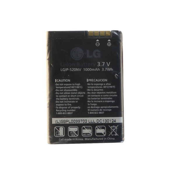 LG Rechargeable (1,000mAh) OEM Battery (LGIP-580A) for LG Vu Cu915 Cu920 - LG - Simple Cell Shop, Free shipping from Maryland!
