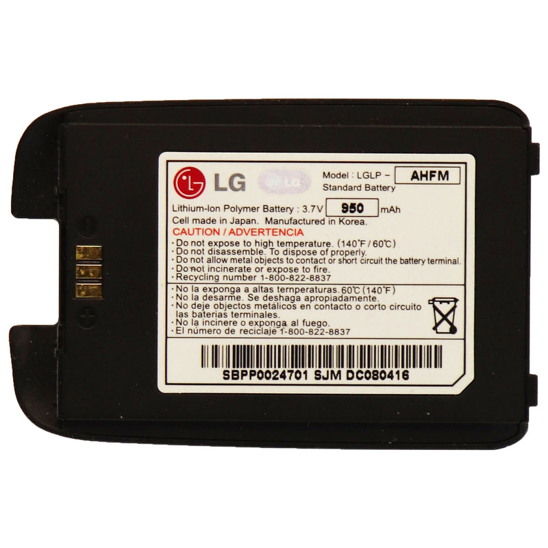 OEM LG LGLP-AHFM 950 mAh Replacement Battery for LG Rumor Scoop AX260 UX260 - LG - Simple Cell Shop, Free shipping from Maryland!