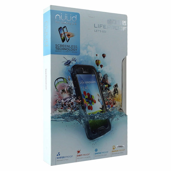 LifeProof nuud Waterproof Case for Samsung Galaxy S4 IV - Black - LifeProof - Simple Cell Shop, Free shipping from Maryland!
