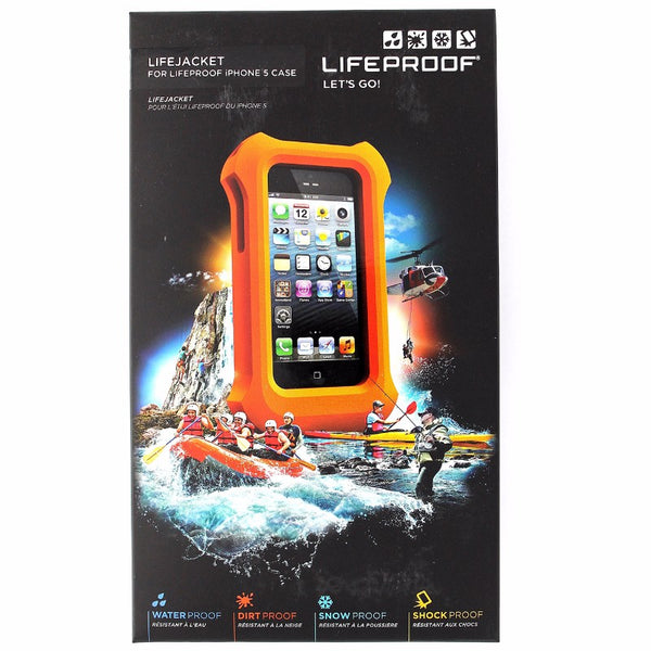 LifeProof LifeJacket Case for Apple iPhone 5S / iPhone 5 / iPhone SE - Orange - LifeProof - Simple Cell Shop, Free shipping from Maryland!