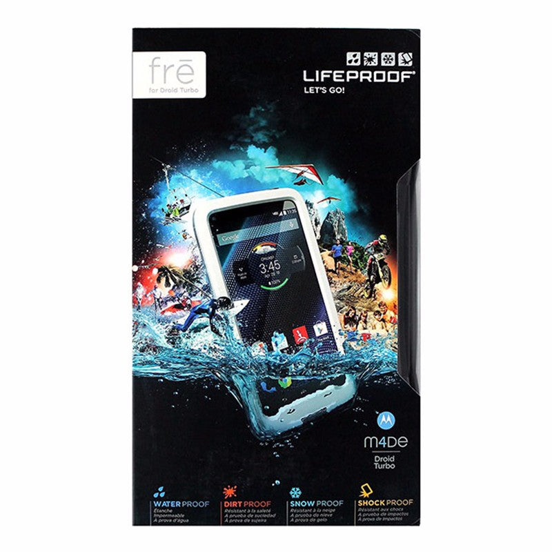 LifeProof fre Waterproof Case for Motorola Droid Turbo - Gray & White - LifeProof - Simple Cell Shop, Free shipping from Maryland!