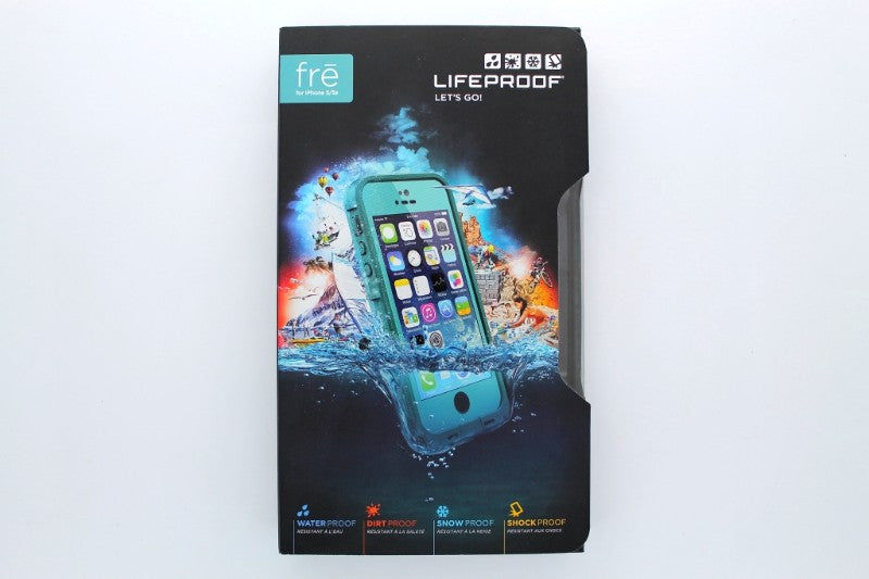 LifeProof fre Waterproof Case for Apple iPhone SE 5 5S - Turquoise/Teal