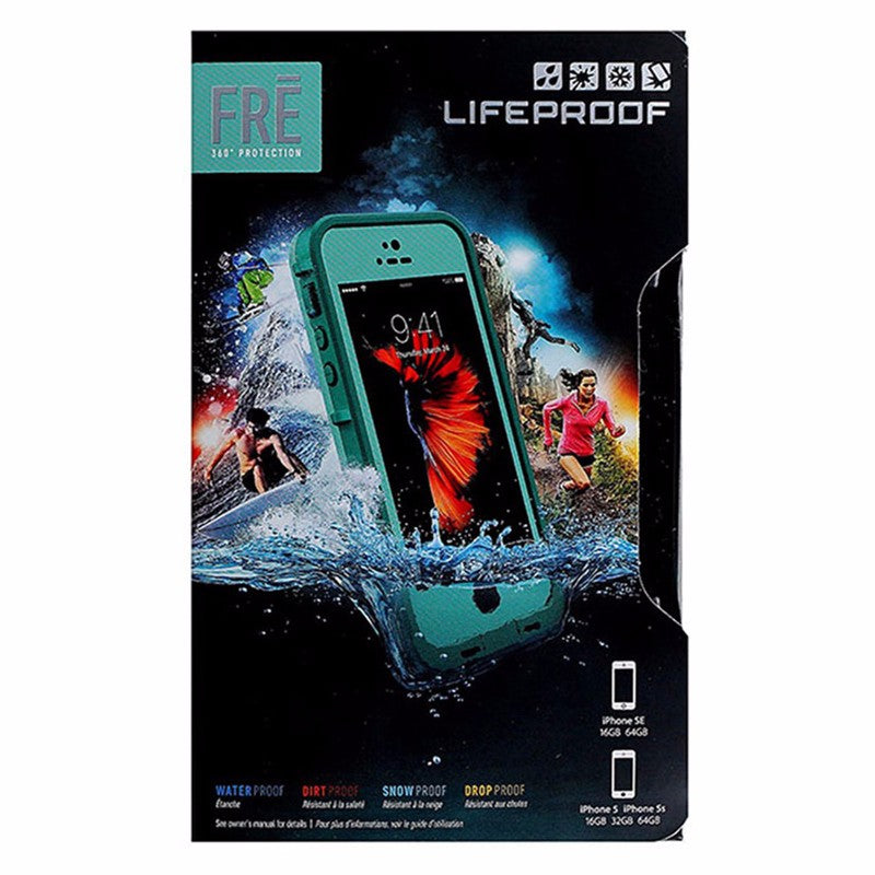LifeProof FRE Waterproof Case for iPhone 5/5s/SE - Teal