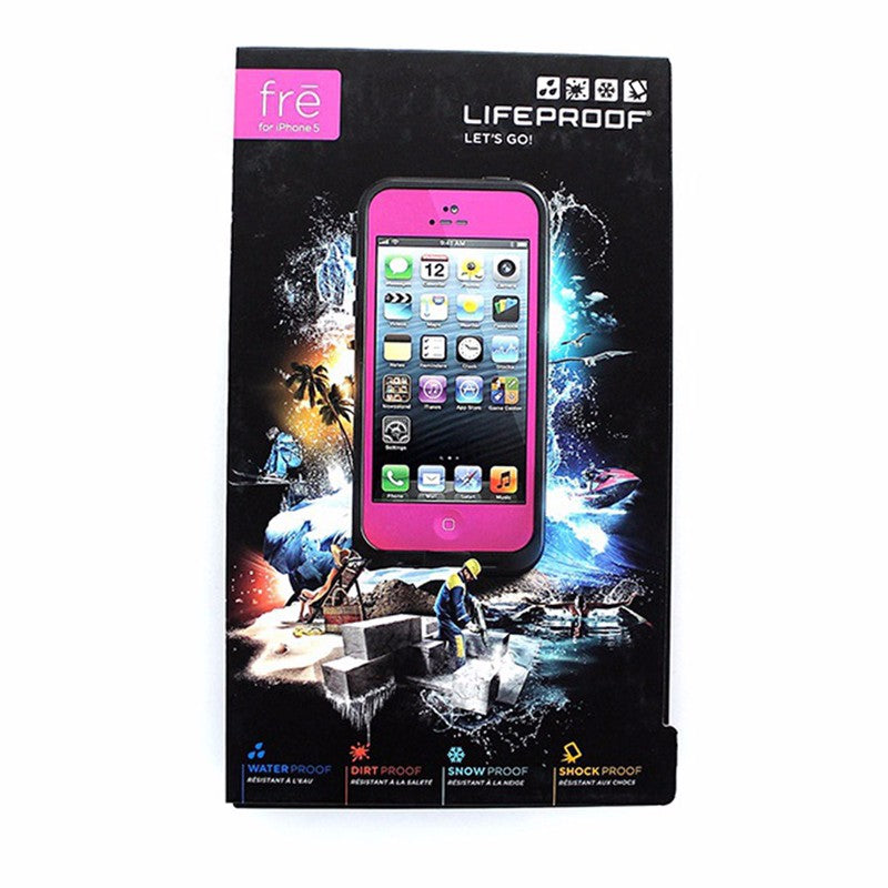 LifeProof fre Waterproof Case for iPhone 5 Magenta *1301-03 - LifeProof - Simple Cell Shop, Free shipping from Maryland!