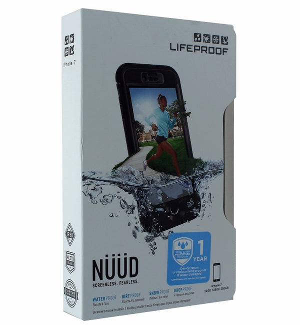LifeProof Nuud Series Screenless Waterproof Case Cover iPhone 7 Black Authentic - LifeProof - Simple Cell Shop, Free shipping from Maryland!