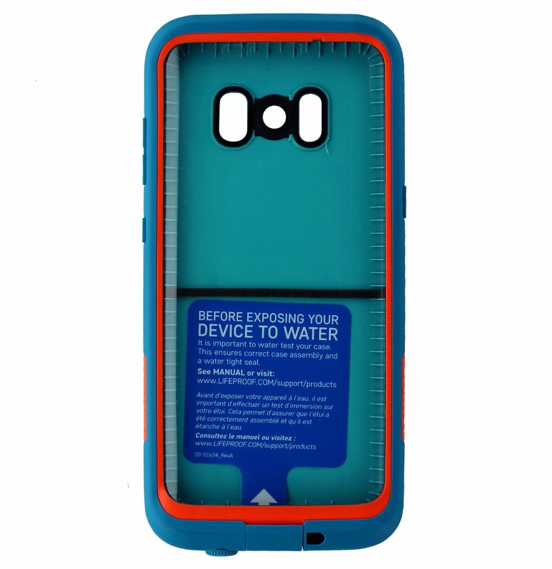 LifeProof FRE Series Waterproof Case Cover for Samsung Galaxy S8 - Teal / Orange - LifeProof - Simple Cell Shop, Free shipping from Maryland!