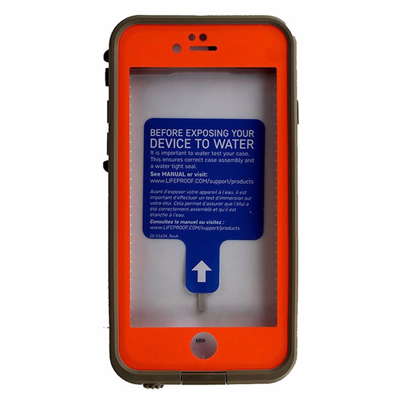 LifeProof FRE Series Waterproof Case for iPhone 6 / 6s - Camo / Hunter Orange - LifeProof - Simple Cell Shop, Free shipping from Maryland!