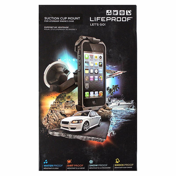 LifeProof Suction Cup Car Mount for iPhone 5 - Black - LifeProof - Simple Cell Shop, Free shipping from Maryland!