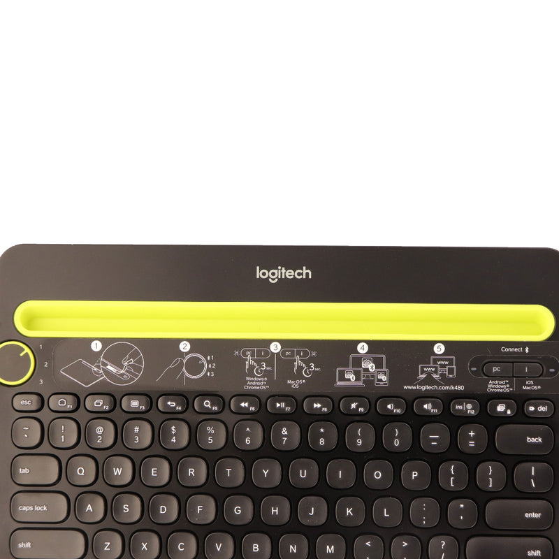 Logitech K480 Wireless Bluetooth Keyboard - Black & Yellow - Logitech - Simple Cell Shop, Free shipping from Maryland!