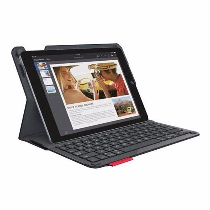 Logitech TYPE + Protective Case and Keyboard for Apple iPad Air (2nd Gen) Black - Logitech - Simple Cell Shop, Free shipping from Maryland!