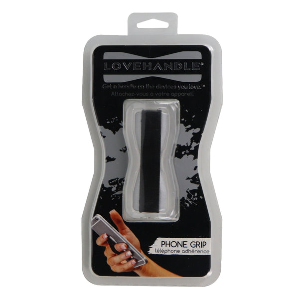 LoveHandle Cell Phone Grip Holder for Most Smartphones and Cases - Silver - Love Handle - Simple Cell Shop, Free shipping from Maryland!