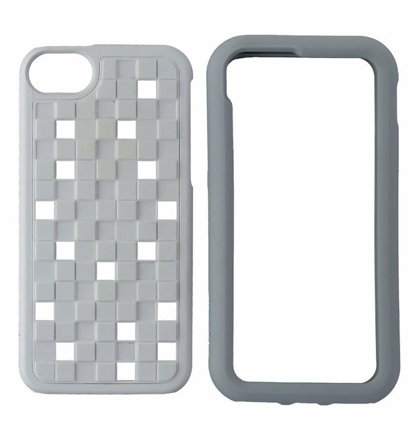 M-Edge Maverick 2-in-1 Dual Layer Protective Case Cover iPhone 5 - White / Gray - M-Edge - Simple Cell Shop, Free shipping from Maryland!