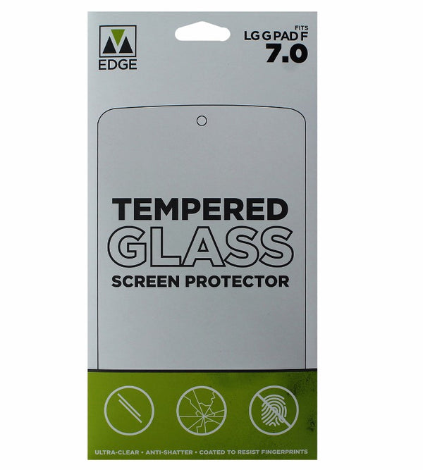 M-Edge Tempered Glass Screen Protector for LG G Pad F 7.0 - Clear - M-Edge - Simple Cell Shop, Free shipping from Maryland!