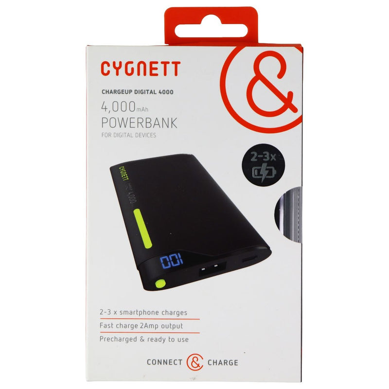 Cygnett External 4,000mAh Battery Pack Portable Charger - Black/Lime Yellow - Cygnett - Simple Cell Shop, Free shipping from Maryland!