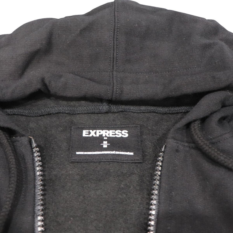 Express New York Soft Mens Zip-Up Sweatshirt - Black / Lion Logo (Medium M) - Express - Simple Cell Shop, Free shipping from Maryland!