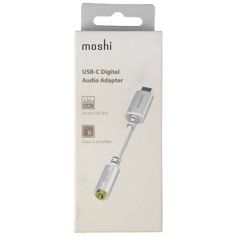 Moshi USB-C Digital Audio 3.5mm Adapter for MacBook and More- Silver - Moshi - Simple Cell Shop, Free shipping from Maryland!