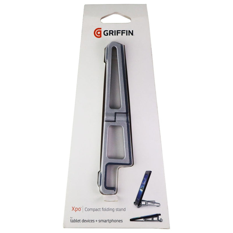 Griffin Xpo Compact Folding Stand For Tablets and Smartphones - Silver - Griffin - Simple Cell Shop, Free shipping from Maryland!