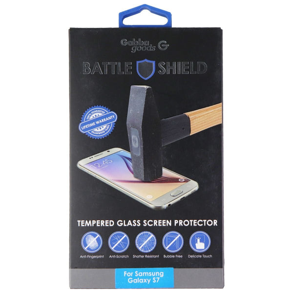Gabba Goods Battle Shield Tempered Glass Screen Protector for Samsung Galaxy S7 - Gabba Goods - Simple Cell Shop, Free shipping from Maryland!