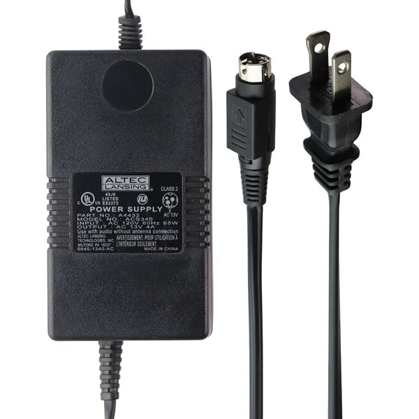 Altec Lansing (13V/4A) 65W Class 2 Power Supply - Black (A4432 / ACS340) - Altec Lansing - Simple Cell Shop, Free shipping from Maryland!
