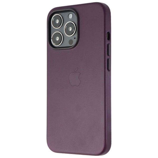 Apple Leather Case for MagSafe for Apple iPhone 13 Pro - Dark Cherry - Apple - Simple Cell Shop, Free shipping from Maryland!