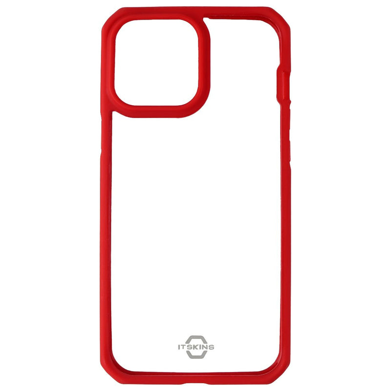 ITSKINS Hybrid Solid Protective Case for iPhone 13 Pro Max - Red and Transparent - ITSKINS - Simple Cell Shop, Free shipping from Maryland!
