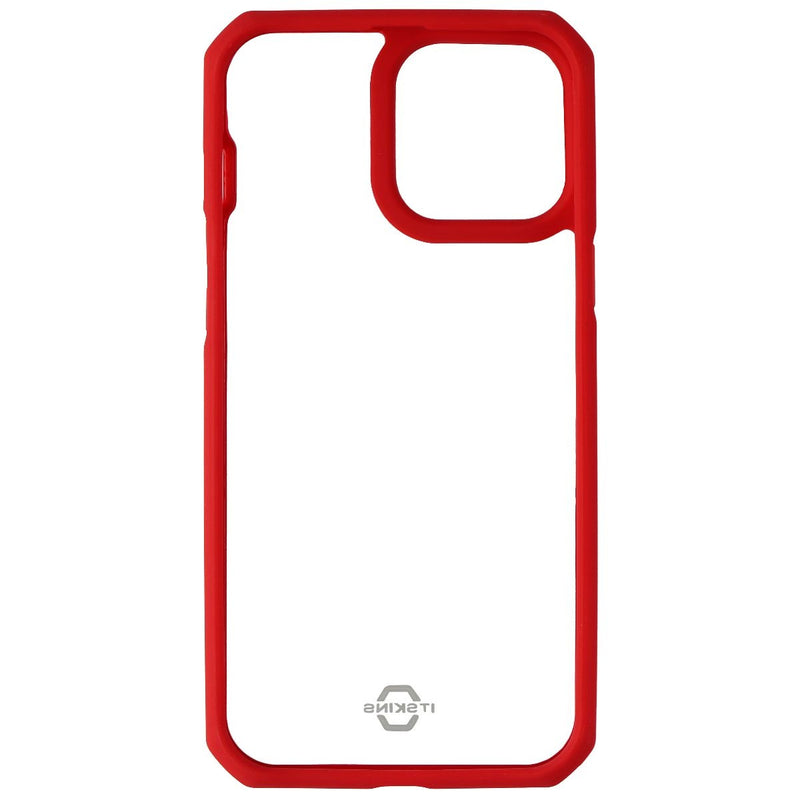 ITSKINS Hybrid Solid Protective Case for iPhone 13 Pro Max - Red and Transparent - ITSKINS - Simple Cell Shop, Free shipping from Maryland!