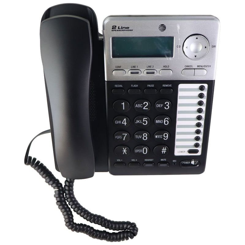 AT&T - AT ML17929 - Corded Phone with Caller ID/Call Waiting - Silver/Black - AT&T - Simple Cell Shop, Free shipping from Maryland!