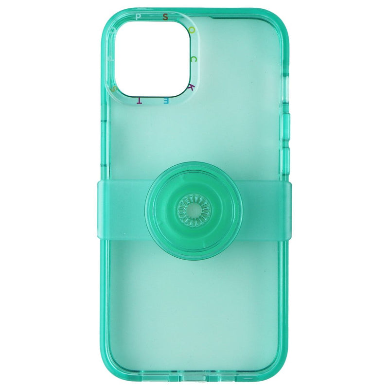 PopSockets Pop Case with Grip & Slide for iPhone 13 - Clear Spearmint