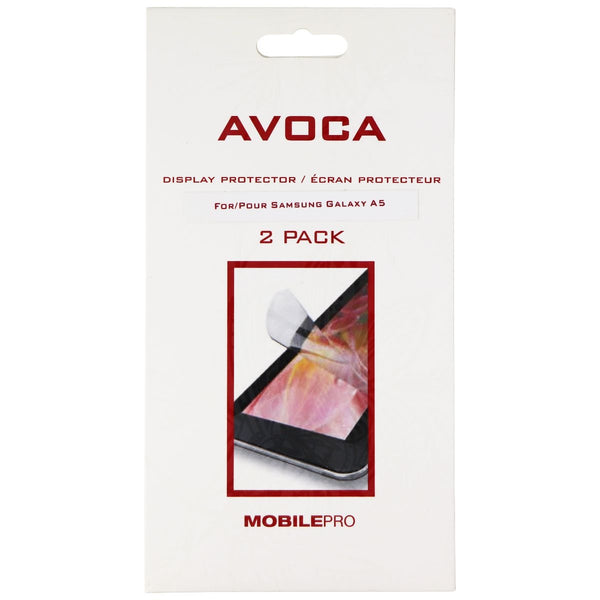 Avoca MobilePro Display Protector 2 Pack for Samsung Galaxy A5 (2014) - Clear - Avoca - Simple Cell Shop, Free shipping from Maryland!