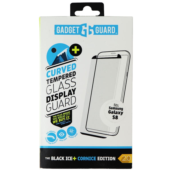 GadgetGuard Black Ice+Cornice 2 Curved Glass Screen Protector Samsung Galaxy S8