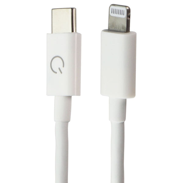 QMadix Charge & Sync 8-Pin to USB-C Cable for iPhone/iPad/iPod (6FT) - White - Qmadix - Simple Cell Shop, Free shipping from Maryland!