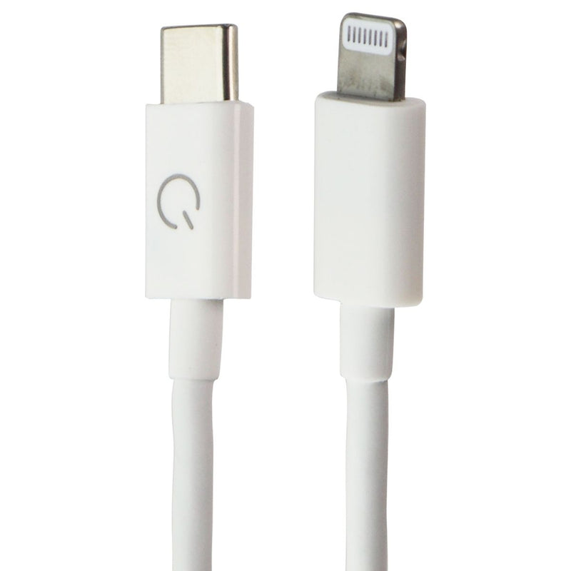 QMadix Charge & Sync 8-Pin to USB-C Cable for iPhone/iPad/iPod (6FT) - White - Qmadix - Simple Cell Shop, Free shipping from Maryland!