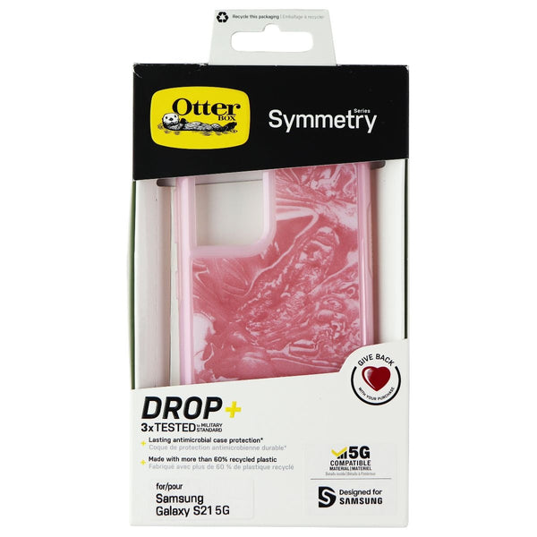 Otterbox Symmetry Series Case for Samsung Galaxy S21 5G - Shell-Shocked Pink - OtterBox - Simple Cell Shop, Free shipping from Maryland!