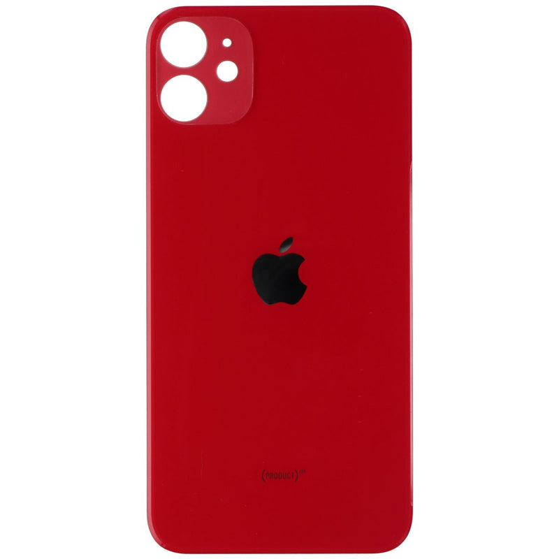 Repair Part - Back Glass Panel for Apple iPhone 11 - (PRODUCT) RED with Logo - Unbranded - Simple Cell Shop, Free shipping from Maryland!