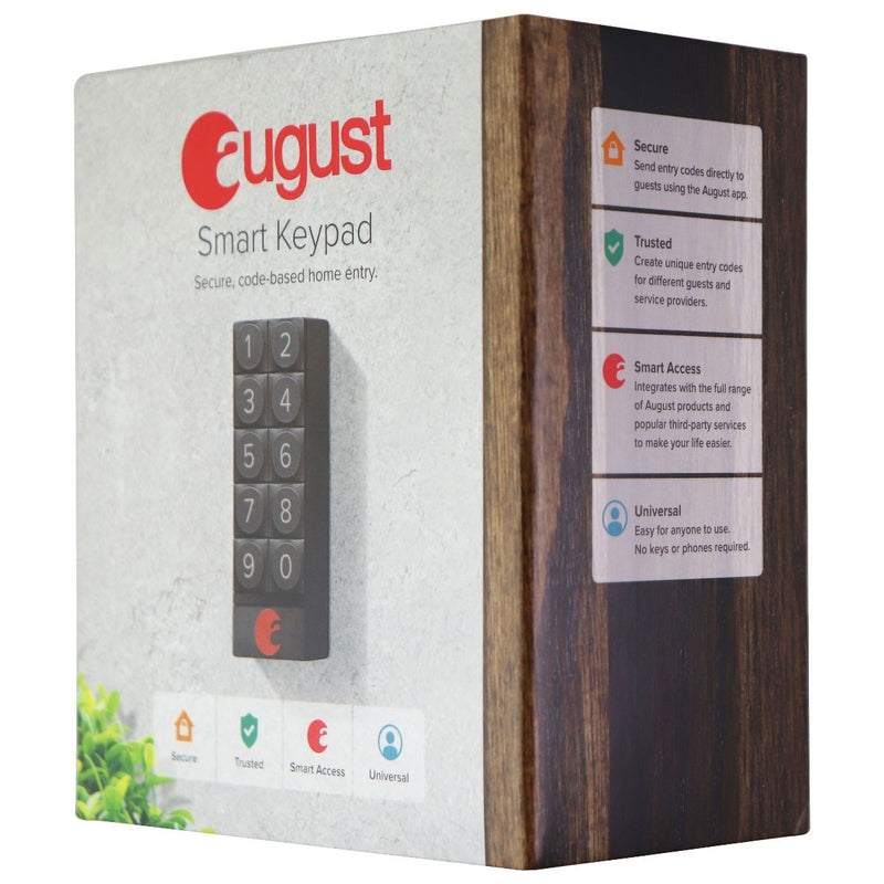 August Home AK-R1 August Smart Keypad - Dark Gray - August - Simple Cell Shop, Free shipping from Maryland!